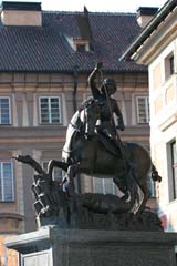 Jezdecké sochy: Sv. Jiří